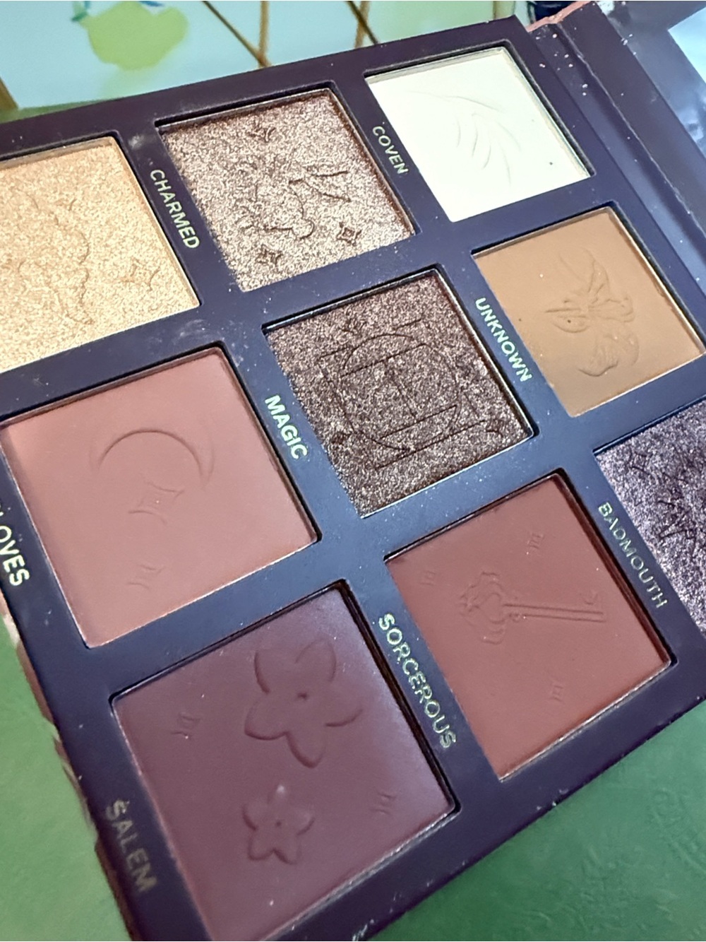 Witchy Warms Eyeshadow Palette — Warm, Rose-Tan, Pink Hues